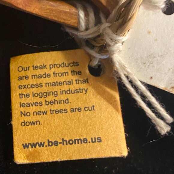 Be Home Handcrafted Wooden Olive/Condiment Spoon Set (4) – 5.5” - Picture 4 of 6